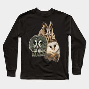 Owls Long Sleeve T-Shirt